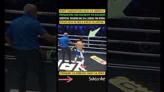 NAKO MUNTIK MAHULOG SA LABAS NG RING NAPAKA LAKAS NG PINOY 🇵🇭Villanueva vs Pierce🇺🇸 [upl. by Acus]