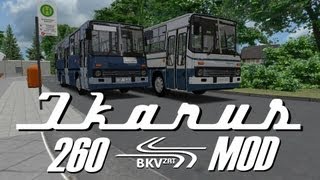 OMSI  Ikarus 260 BKV Mod V20 [upl. by Grati753]