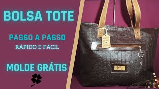 BOLSA DE CROCHÊ COM PADRAO SIMPLES E RÁPIDO [upl. by Brandy848]