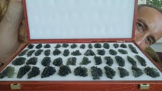 Moldavite Museum Collection  Mark Bajerski [upl. by Aicylla]