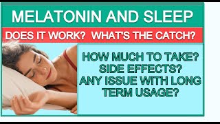 The Melatonin Reality Does it really help with sleep [upl. by Alyosha]