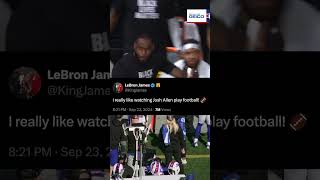 The Real Reason Lebron James Likes Watching Josh Allen Play  Buffalo Bills NFL Shorts [upl. by Budd285]