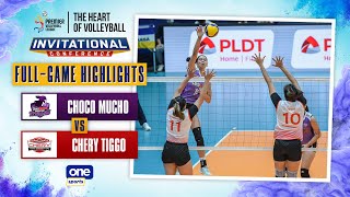 Choco Mucho vs Chery Tiggo highlights  2022 PVL Invitational Conference  July 9 2022 [upl. by Philander]