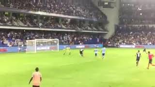 EMELEC 3 VS MACARA 1  GOL DE BYRON PALACIOS DEBUT [upl. by Sasnak]