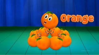 🍊 The Orange Song for Kids 🍊 Sing Along with EIEIO 🎵 [upl. by Matless]