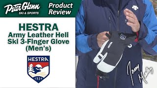 Hestra Army Leather Heli Ski 3Finger Glove Mens  W2324 Product Review [upl. by Gibert]