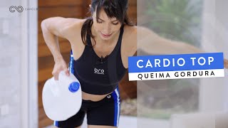 Cardio QUEIMA Gordura e define Peito e Costas  Carol Borba [upl. by Irvin]