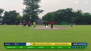 Live Cricket Match  Royal Cricket Academy U12 vs Punia Cricket Academy  15Aug24 0201 PM 20  Pu [upl. by Aicire]