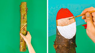 PRÉPAREZ VOTRE JARDIN POUR NOËL  🎄 La plus belle décoration de Noël DIY pour lextérieur 🎅 [upl. by Lukas]