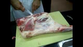 Butchering 101 How to Debone amp Butterfly a Leg of Lamb for Perfect Grilling amp Roasting [upl. by Sama]