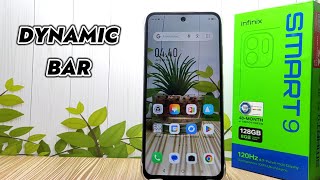 Cara Mengaktifkan Dynamic Bar Di HP Infinix Smart 9 [upl. by Hnoj]