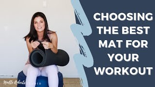 How to Choose the Right Mat for Your Pilates Practice  Pilates FAQ Pilates vs Yoga Mats [upl. by Gladdie]