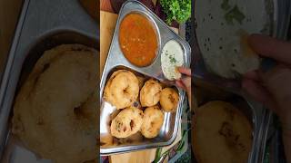 south indian vada sambar recipe shorts [upl. by Nunnery108]