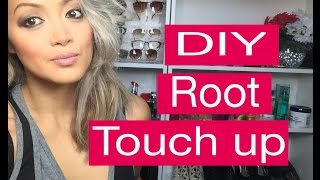 DIY Root Touch up how I touch up my roots for blonde hair [upl. by Lama451]