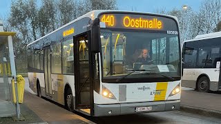 Van Hool New A360 €4 VOITH 605050 ex 221926 222426 Delijn Mattheessen Waaslandia groep 🇧🇪 [upl. by Eeluj]