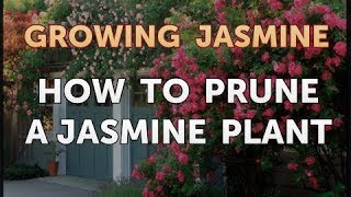 How to Prune a Jasmine Plant [upl. by Coop]