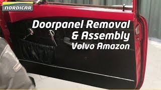 Door Panel Removal amp Assembly  Volvo Amazon [upl. by Amarillas759]