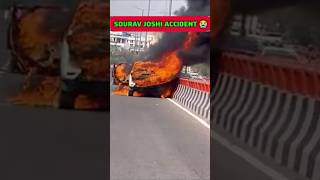 Sourav joshi Furtuner Accident 😭😱 l ytshorts shorts thar [upl. by Winser]