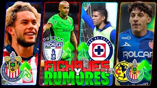 AMÉRICA Y CHIVAS PELEAN FICHAJE  ÚLTIMOS REFURZOS DEL TORNEO  RUMORES Y FICHAJES CL 2024  LIGA MX [upl. by Niven582]