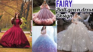 Latest fairy tale ball gown frock 2023New barbie doll dresses designs [upl. by Ataliah]