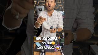 Mini wifi Camera 📸 only 500rs 😱✅ spycam 🤫miniwificamera trendyourstyle shorts [upl. by Arikehs]