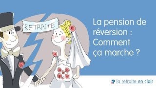 Retraite  la pension de réversion comment ça marche [upl. by Yrot]