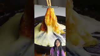 Grilled cheese so yummy food cheese shorts reactionvideo [upl. by Vaasta577]