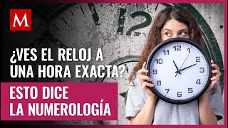 Si sueles ver el reloj a una hora exacta esto es lo que podría intentar decir según la numerología [upl. by Ginnie283]