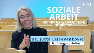 Soziale Arbeit und Sozialpädagogik – einphasig oder zweiphasig an der PFH studieren [upl. by Itsrejk]