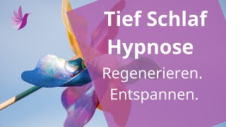 Starke Schlaf Hypnose Schnell Einschlafen Regenerieren Tief entspannen [upl. by Auginahs]