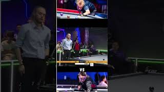 Amazing Bank shot on 8 ball  Francisco sanchez ruiz vs Mickey krause  Peri Open 2024 [upl. by Htebasyle]