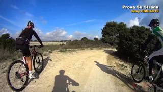 Action Cam Sony HDRAS15  Mountain Bike [upl. by Nonnel]