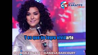 karaoke probablemente daniela darcourt [upl. by Nich]