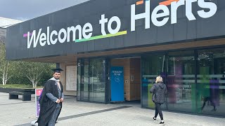 Graduation Ceremony in University of Hertfordshire  MSc Computer Sciences Graduates awards herts [upl. by Gilletta]