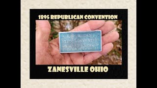 Town Dump Archaeology  1895 Republican Party  Zanesville Ohio  Bottle Digging  Marbles  Toys [upl. by Appolonia]