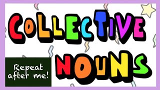 Collective nouns children’s song [upl. by Aelyk]