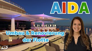 Umbau und Modernisierung der AIDA SphinxSchiffe [upl. by Ninetta]