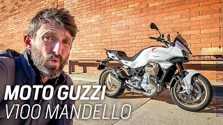 2023 Moto Guzzi V100 Mandello Review  Daily Rider [upl. by Essinger]