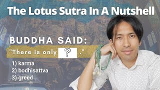 The Lotus Sutras Most Important Passage EXPLAINED [upl. by Thedric]