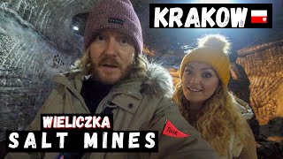 Train to Kraków  Salt Mine Tour Wieliczka POLAND [upl. by Ladiv]