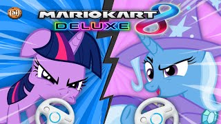 🔮 Twilight and Trixie FINALLY duels in Mario Kart 8 🔮 Ai Gaming [upl. by Naol]