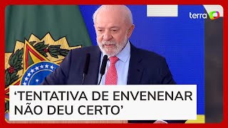 Lula fala pela 1ª vez sobre plano para matálo ‘Tenho que agradecer porque estou vivo’ [upl. by Moberg359]