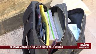 Cesano Maderno 94mila euro alle scuole [upl. by Eboj]