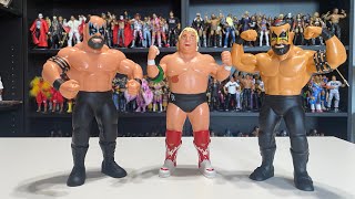 Major Bendies Big Rubber Guys Dusty Rhodes Warlord amp Barbarian Wrestling Figures Unboxing WWF WWE [upl. by Aninep]