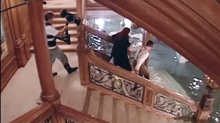 〽️TITANIC Behind The Scenes HD 60fps The Dining Room [upl. by Etnor999]