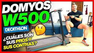 DOMYOS W500 Review Nuestra Opinión DESPUÉS de probar esta cinta de andar de Decathlon [upl. by Berkly]