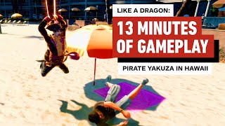 Like a Dragon Pirate Yakuza in Hawaii  The First 13 Minutes of Gameplay [upl. by Lara]