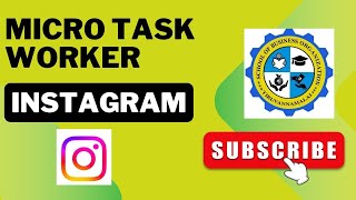 How to complete microtask work using instagram [upl. by Adoh]