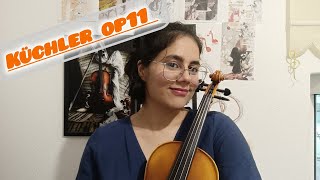 Fküchler concertino op 11 2nd Mov violin [upl. by Htebazila]