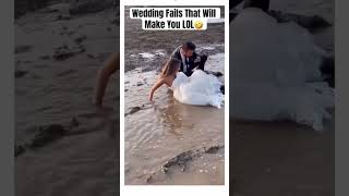 Wedding fails that will make you LOL🤣 viralvideo wedding funny [upl. by Broeker]